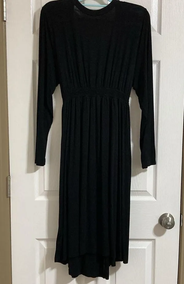 Bump in the Night Women’s Black Maternity bath robe size 2X - Image 4
