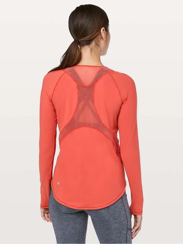 Lululemon Sculpt Long Sleeve in Aries - Image 2