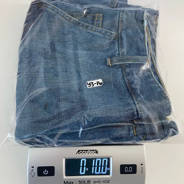 Vintage Merona women’s medium wash blue denim fit 1 100% cotton jean‎ shorts 4 - Image 6