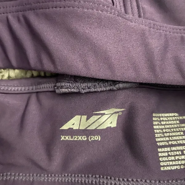 avia purple active sports bras - Image 5