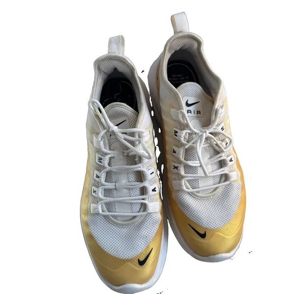 Nike Air Max Axis AA2168-103 Women’s 8.5 White Black Gold Sneakers - Image 4