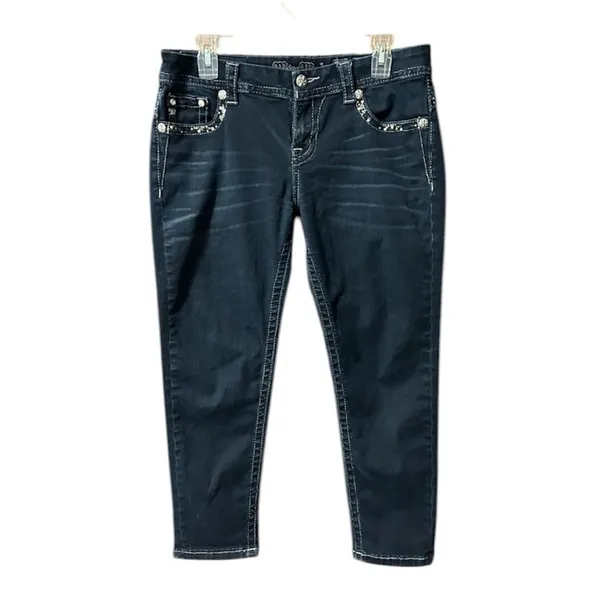 Buckle Miss Me Womens Easy Crop Denim - Image 3