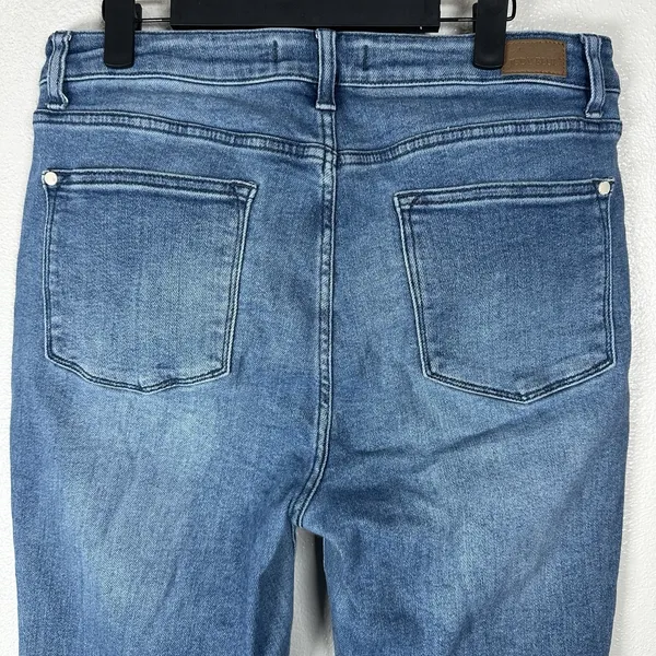 Judy Blue Relaxed Fit Jeans Womens 13/31‎ Blue Medium Wash Straight Leg Stretch - Image 4