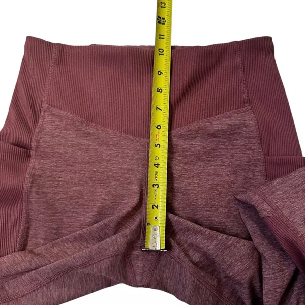 The North Face Dune Sky 7/8 Women's Large Burgundy Leggings Sporty UPF40 | 0122 - Image 8