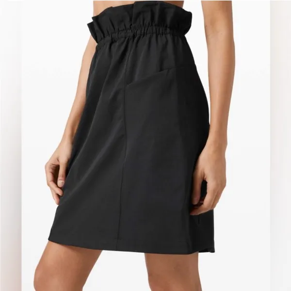 Lululemon Trip Taker Skirt Size 8‎ in Black - Image 3