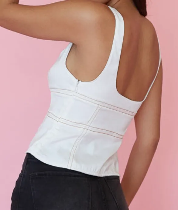 Princess Polly Stitch Tank Top - Image 3