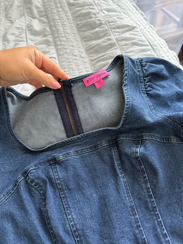 Betsey Johnson Denim Dress - Image 2