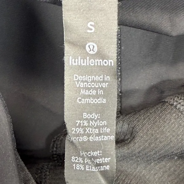 Lululemon Jogger Pants Lightweight Athletic Training Black Size S‎ - Image 6