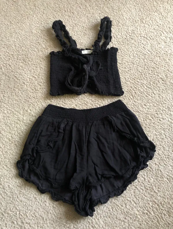 Three Botique Blue Two Piece Set - Image 2