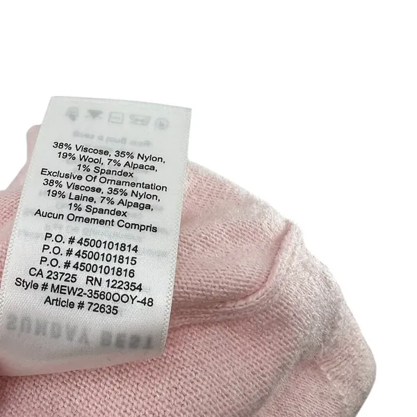 Artizia Sunday Best Abby Dinosaur Sweater Wool Alpaca Pink Size Small‎ - Image 9