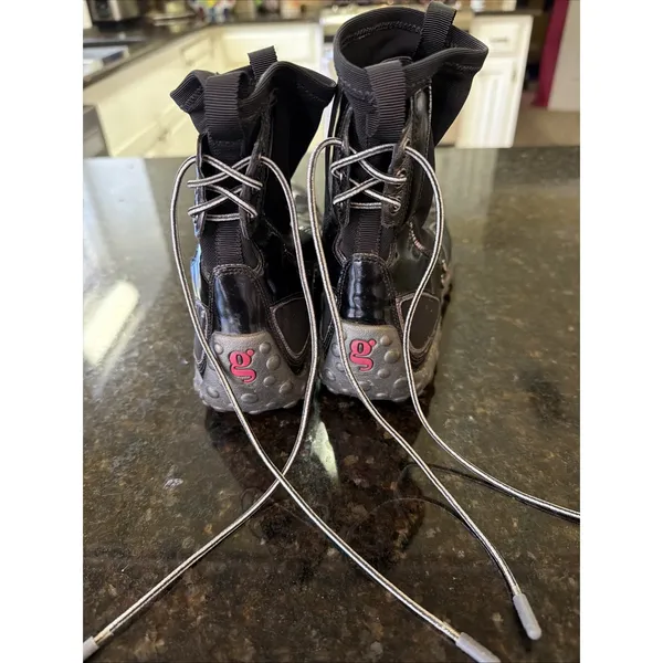 VTG Nike Lab G Series Black Technical Water Resistant Boot D18283 Goth Collab - Image 3