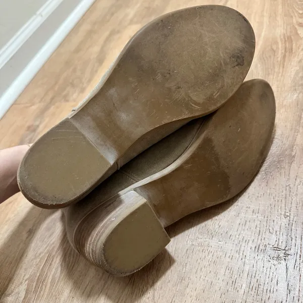Diba True | Woman's‎ Moon River Taupe Tan Suede Western Ankle Boots, Size 9M - Image 6