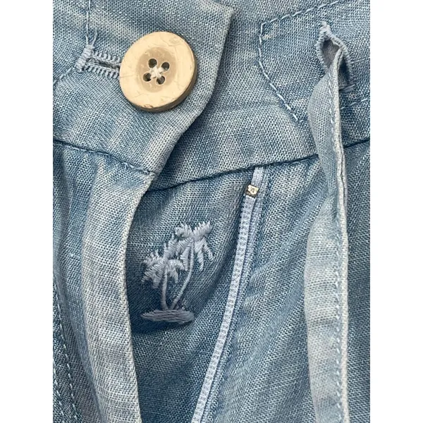 Tommy Bahama Blue Shorts‎ Chambray Size XXS Vacation Beachy Resort - Image 3