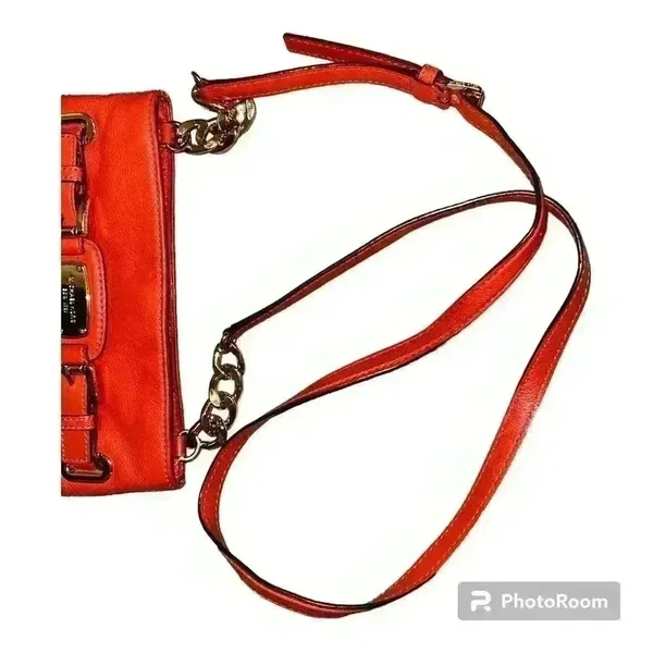 Michael‎ Kors Hamilton Tangerine Crossbody Purse - Image 8