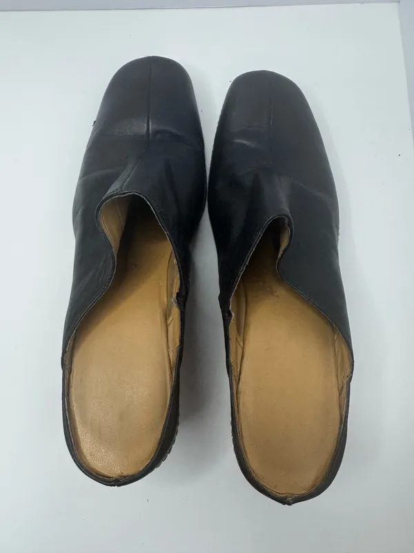 Rockport Black Leather Mules Size 7.5 - Image 3