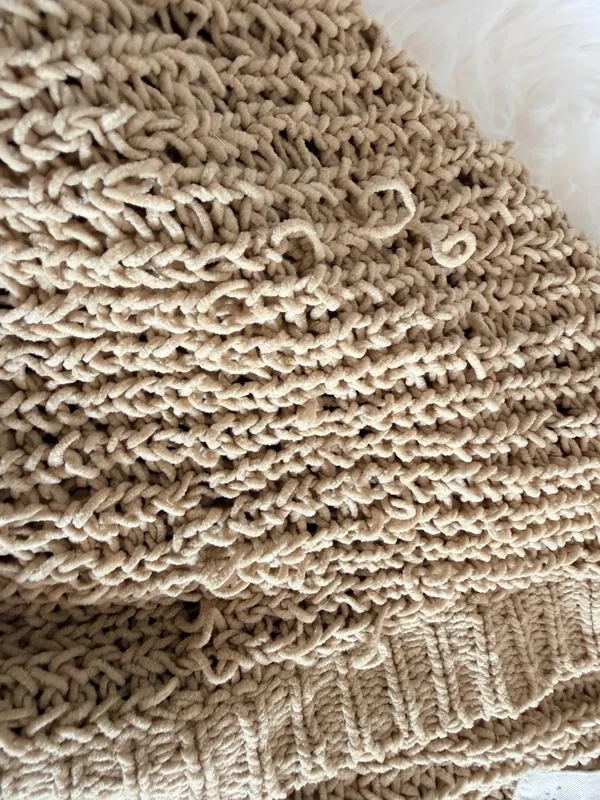 Rip Curl Women's Tan Chunky Knit Open Front Cardigan Size L - Image 3