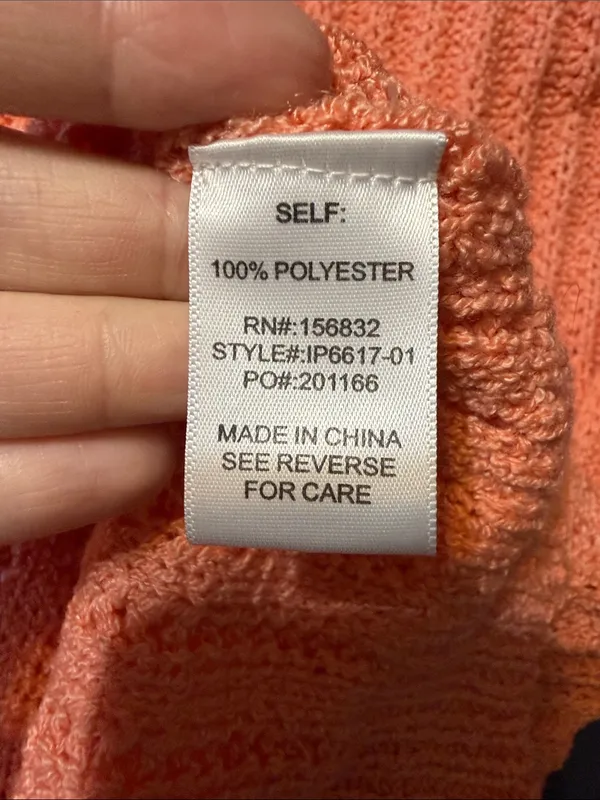 BiBi Bright Orange Short-Sleeve Crewneck Knit Top - Image 8
