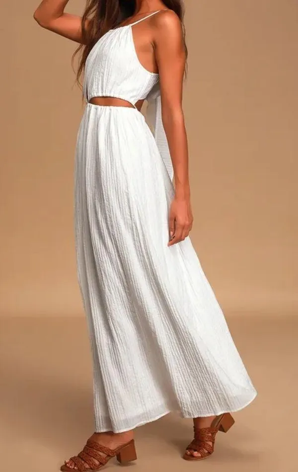 EUC! white summer dress Size XL - Image 2