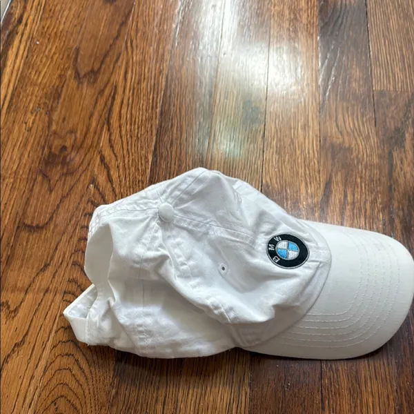 BMW White ladies Cap - Image 3