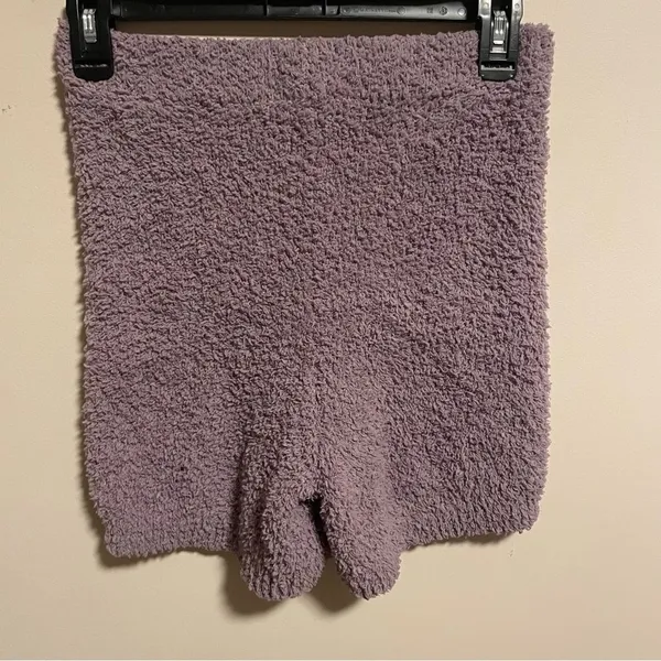 Aritzia The Group Babaton Retrea Fuzzy Lounge Short Purple- Size Small - Image 7