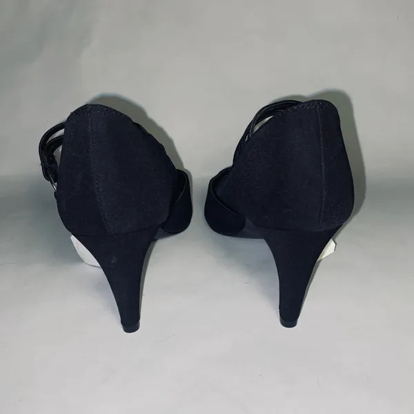 IMPO Heels - Black w/Silver Size 5.5  - Image 3