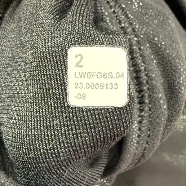 Lululemon Align High Rise Tight 28 Foil Black‎ Radiate Foil Print LW5FG6S Size 2 - Image 2