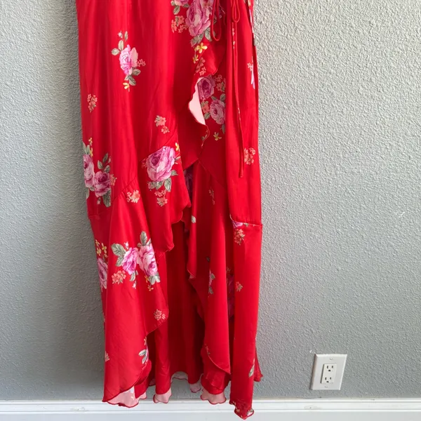 Altar'd State Floral Wrap Dress Size Medium‎ NWT - Image 4