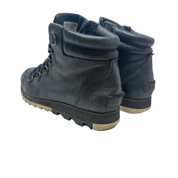 Sorel Harlow Lace‎ Waterproof Leather Boots Black Women's 6.5 NL3399 - Image 10