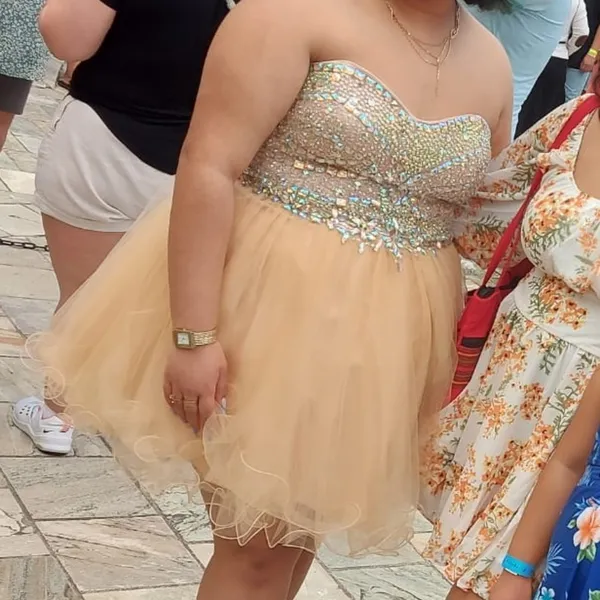 Champagne‎ dress Size XXL - Image 4