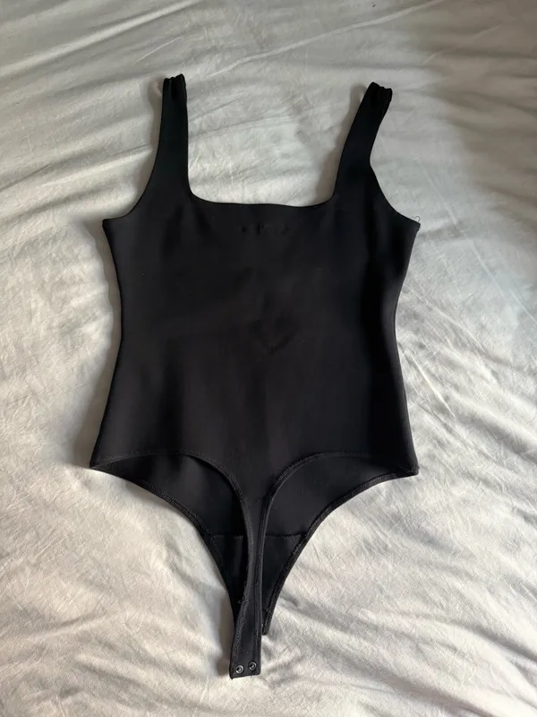 Abercrombie Black Tank Bodysuit - Image 4