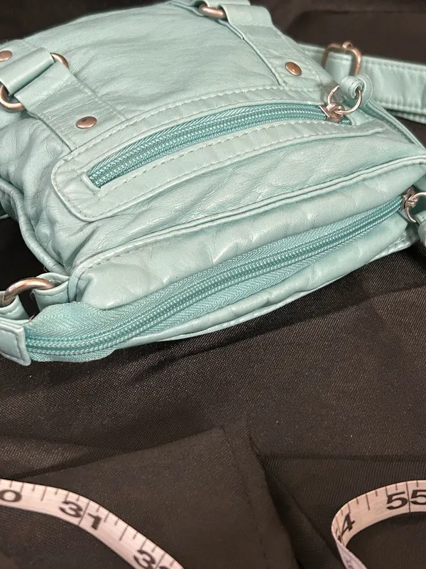 Mudd Women’s Teal Crossbody Bag Shoulder Purse - Image 3