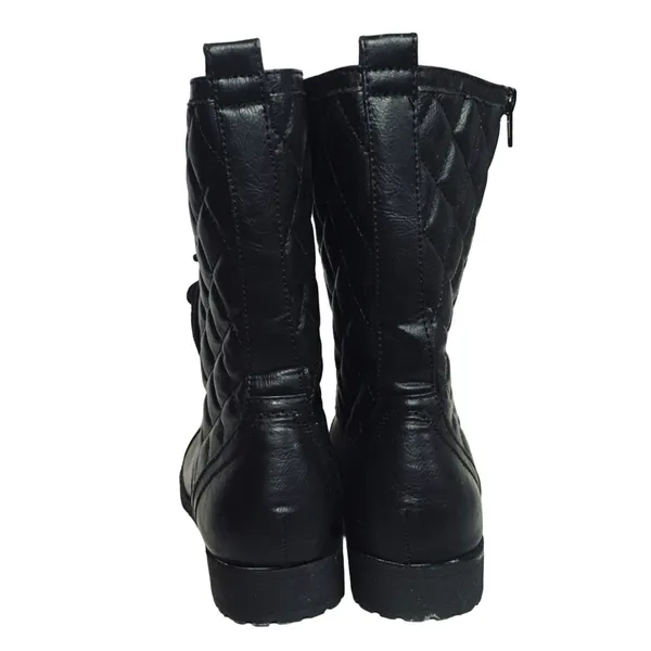 Kiss & Tell quilted combat boots - Image 3