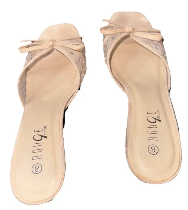 Tan kitten heels Size 8 - Image 3
