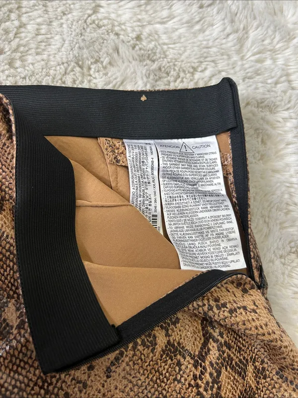 Zara Snake Print Leggings - Image 6