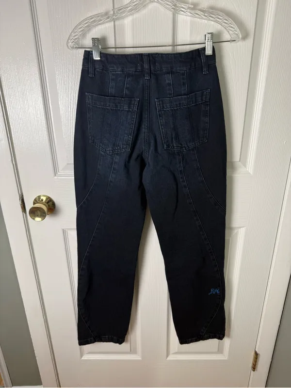 Damson Madder Juli Jeans in Wavy Seams 2 - Image 6