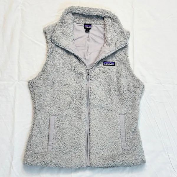 Patagonia Los Gatos Fleece Vest - Salt Grey - S - Image 3