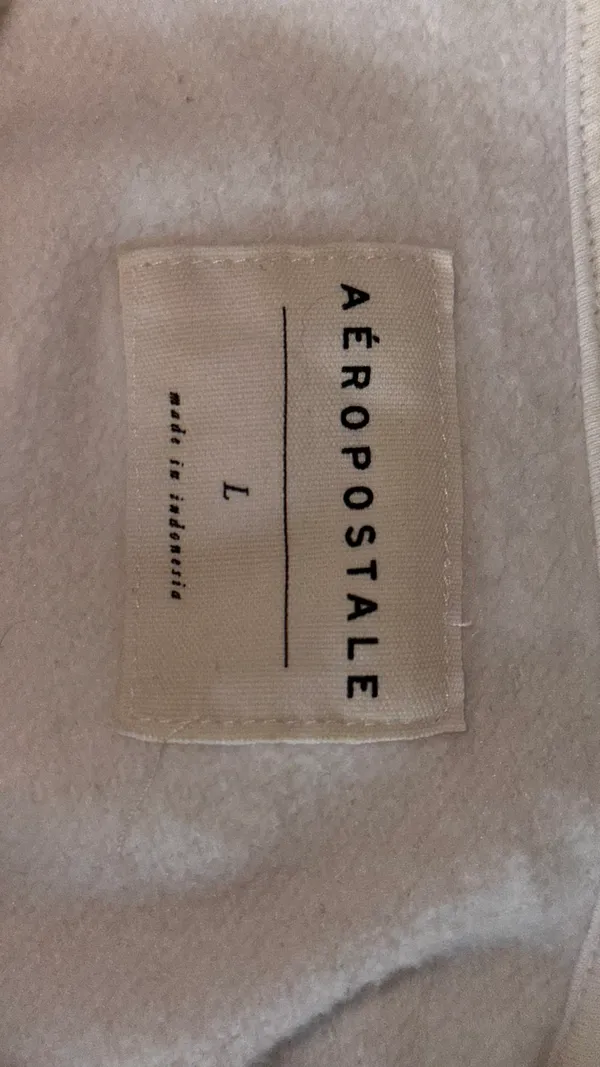 Aeropostale Cropped Zip-Up Hoodie - Image 2