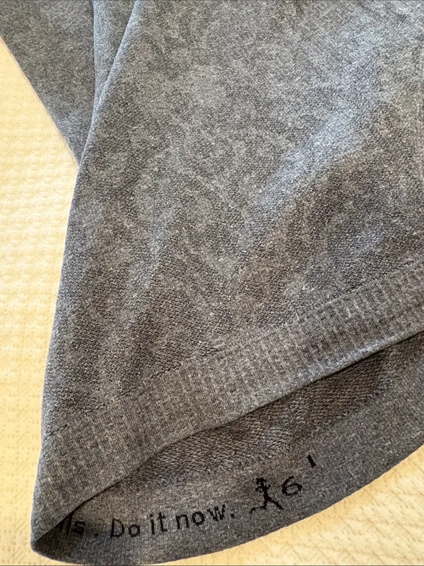 Lululemon Charcoal Crewneck Long-Sleeve - Image 4