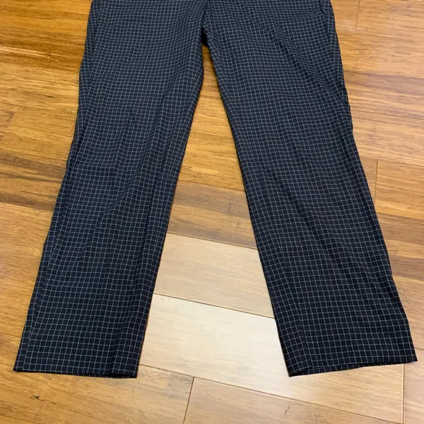 Banana Republic Sloan Crop Pants Womens Size 10 Plaid Checkered Career Office‎ - Image 3