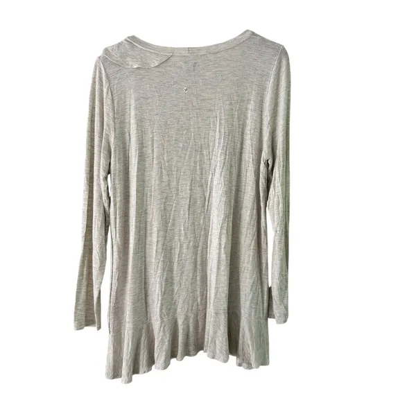 Aerie Women's Long Sleeve Ruffle Front‎ Tunic Top - Size Large - Image 9