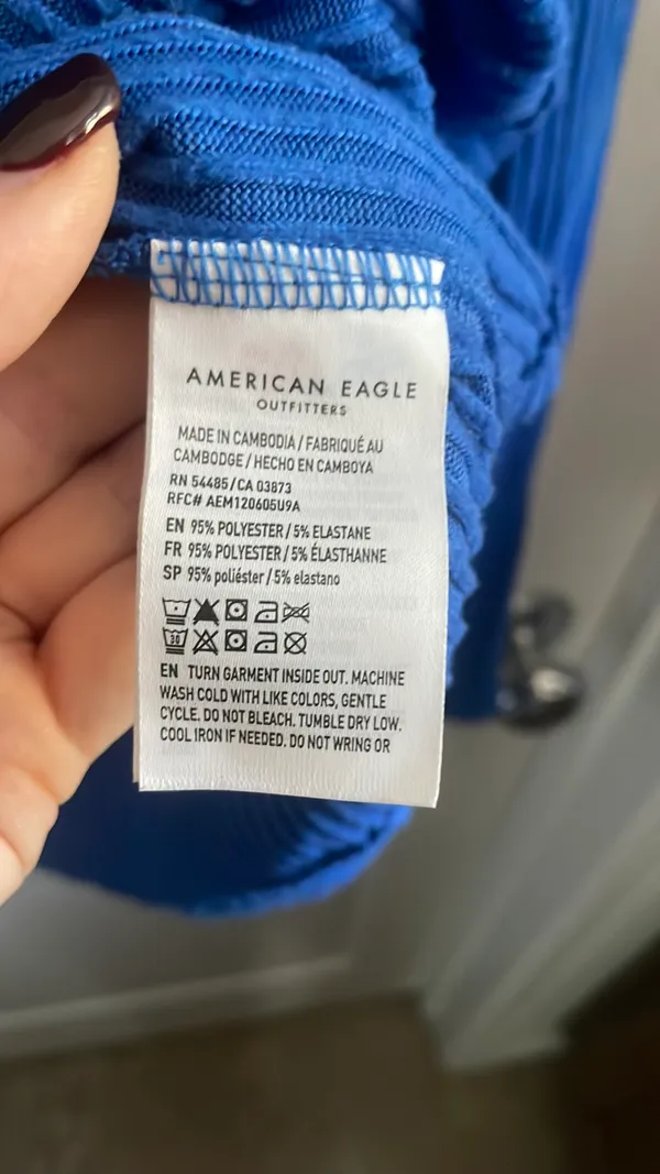 Blue American Eagle Top - Image 4