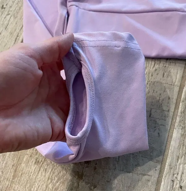 Square Neck Cropped Long Sleeve Workout Top - Image 8