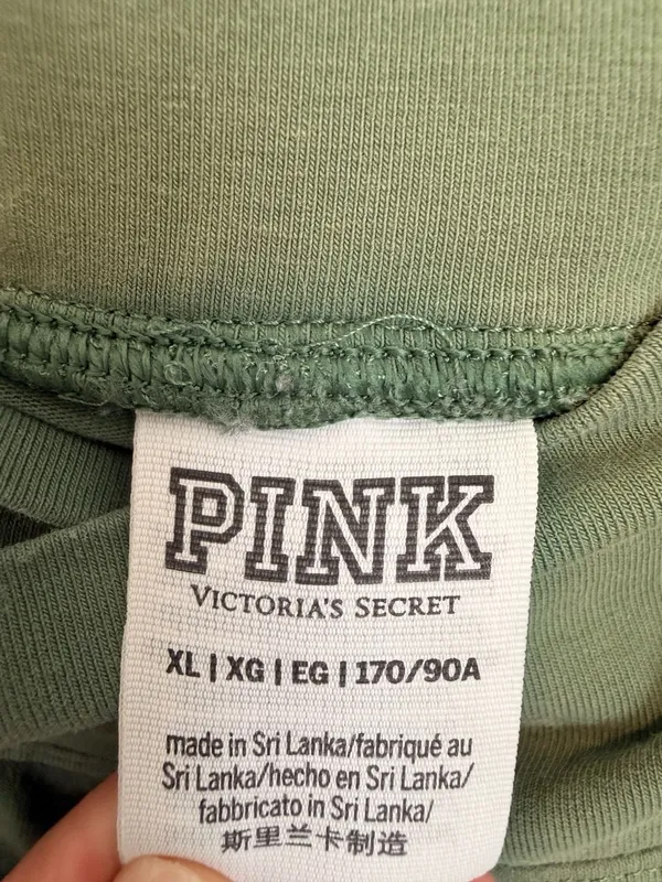 PINK Victoria's Secret Crossover Waist Flare Yoga Leggings Soft Material - Image 3
