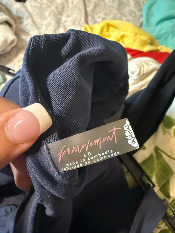 Free People Movement Navy Righteous Runsie  - Image 4