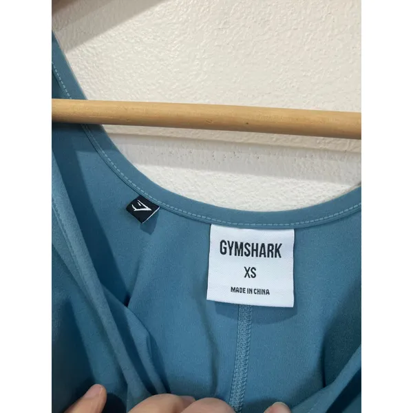 Gymshark Dreamy Vest Training Tank Top‎ Athletic Activewear Teal Size XS - Image 3