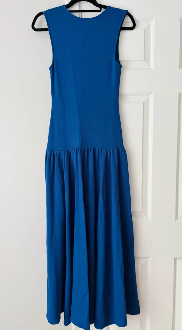 Anthropologie Daily Practice Sleeveless Drop Waist Maxi Dress, Size S - Image 9