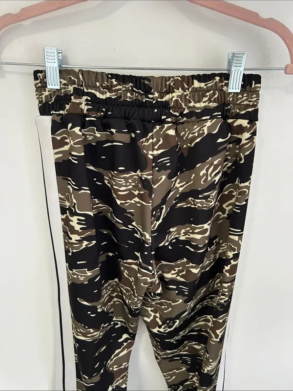 Palm Angels Camo Side Stripe Track Pants - Image 6