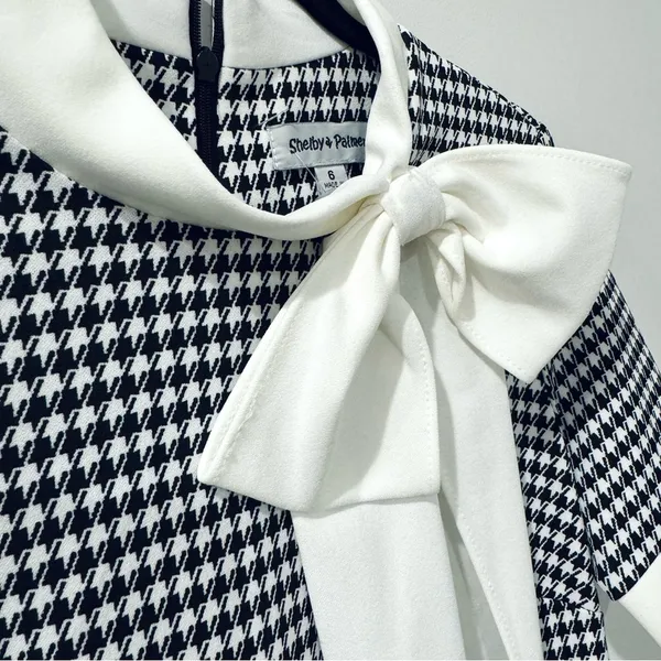 Shelby & Palmer Houndstooth Women's Dress Size 6 NWT - Image 3