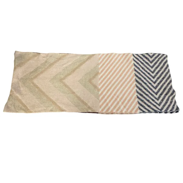 Maeve Anthropologie Tyrie Rose Womens Geometric Chevron Knit Scarf Striped‎ Wrap - Image 7