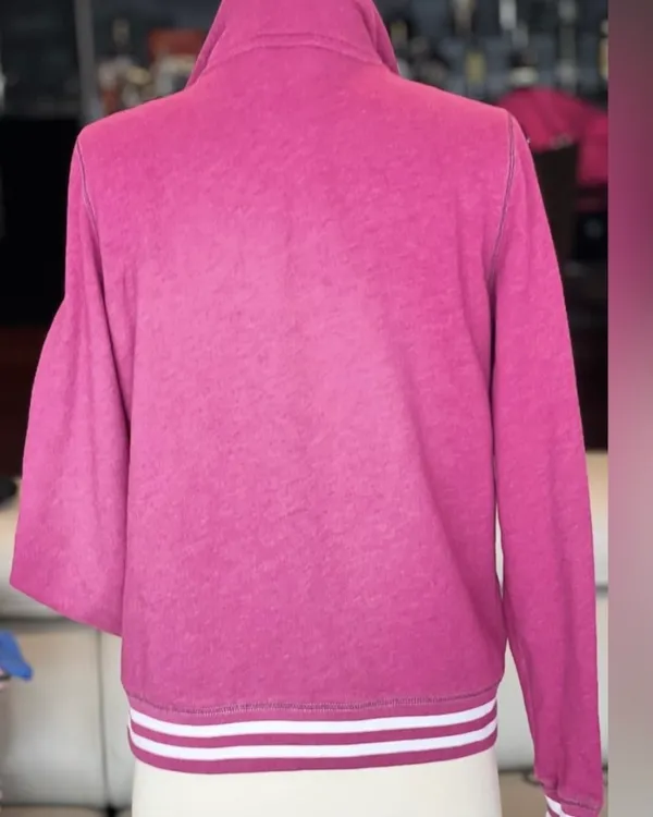 Victoria's Secret "VINTAGE" Quarter Zip Boyfriend Pullover Sweatshirt - Image 3